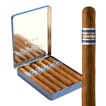 cohiba blue pequeno tin 5/6 / 4.19 x 36
