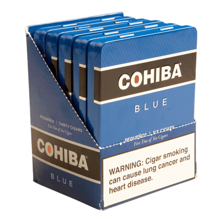 cohiba blue pequeno tin 5/6 / 4.19 x 36