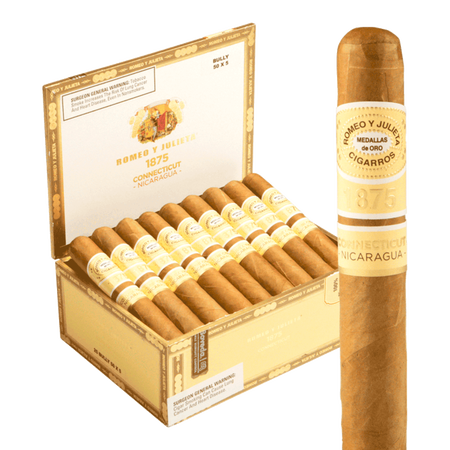 romeo y julieta 1875 connecticut nicaragua bully / 5 x 50