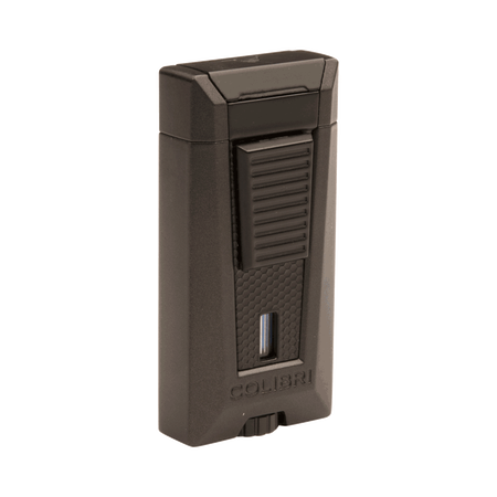 colibri cigar lighters stealth 3 triple flame black lighter