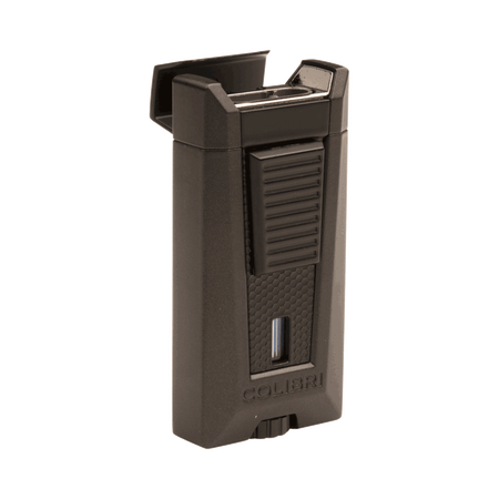 colibri cigar lighters stealth 3 triple flame black lighter