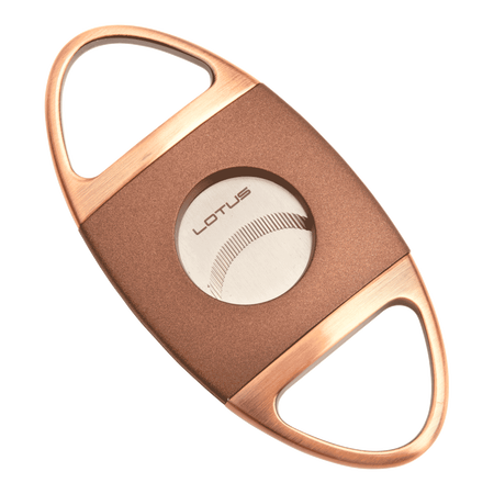 lotus cigar cutters jaws serrated brown/coppper
