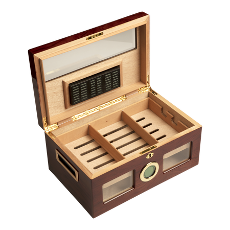 prestige cigar humidors valencia digital cherry
