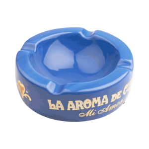cigar ashtrays la aroma de cuba blue ceramic