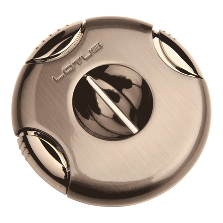 lotus cigar cutters meteor deepest v cutter gun metal