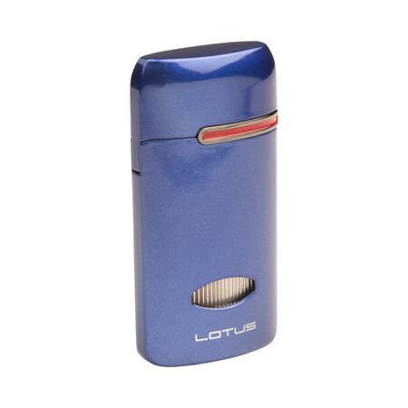 lotus cigar lighters blue triple torch