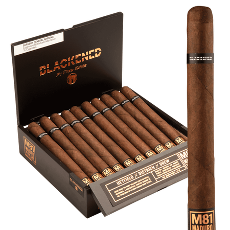 blackened by drew estate corona doble / 7 x 50