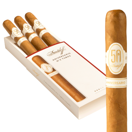 davidoff aniversario series no. 3 tubos / 6 x 50