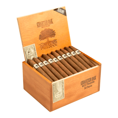 foundation charter oak habano torpedo / 6 x 52