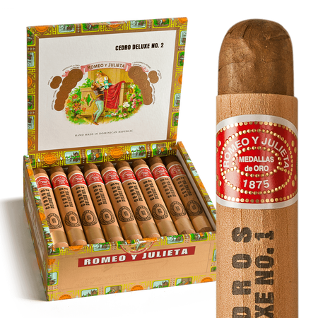 romeo y julieta 1875 cedro deluxe no. 1 / 6.5 x 44