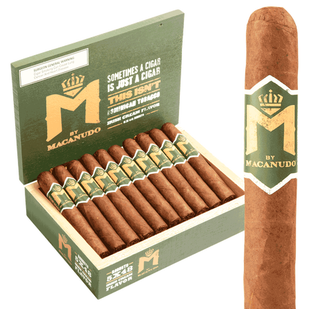 m by macanudo irish cream robusto / 5 x 48