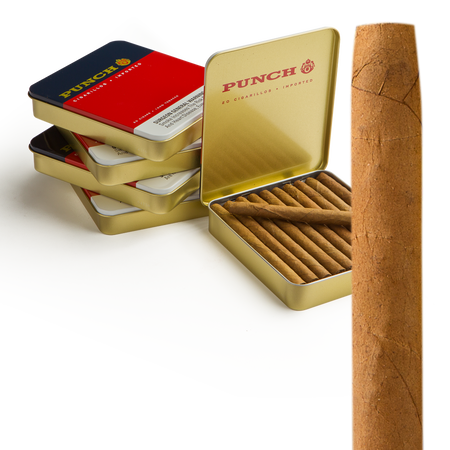 punch cigarillo tins / 4 x 24